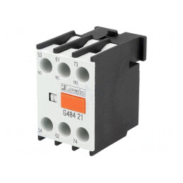 Contacte auxiliare BF cu cleme șurub frontală | Electronic-mag.ro | Componente Electronice
