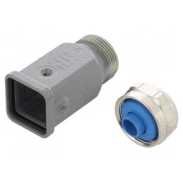 Carcasă pentru Conectori HDC Han A 3A pe Cablu | Electronic-mag.ro | Componente Electronice