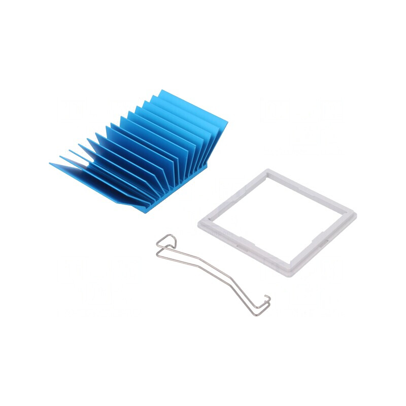Radiator extrudat cu aripioare BGA albastru 42,5mm | Electronic-mag.ro | Componente Electronice Radiator extrudat cu aripioare BGA albastru 42,5mm | Electronic-mag.ro | Componente Electronice