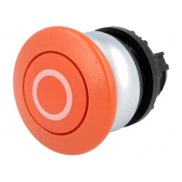 Comutator apăsare 22mm roșu 2 poziții stabilizate | Electronic-mag.ro | Componente Electronice