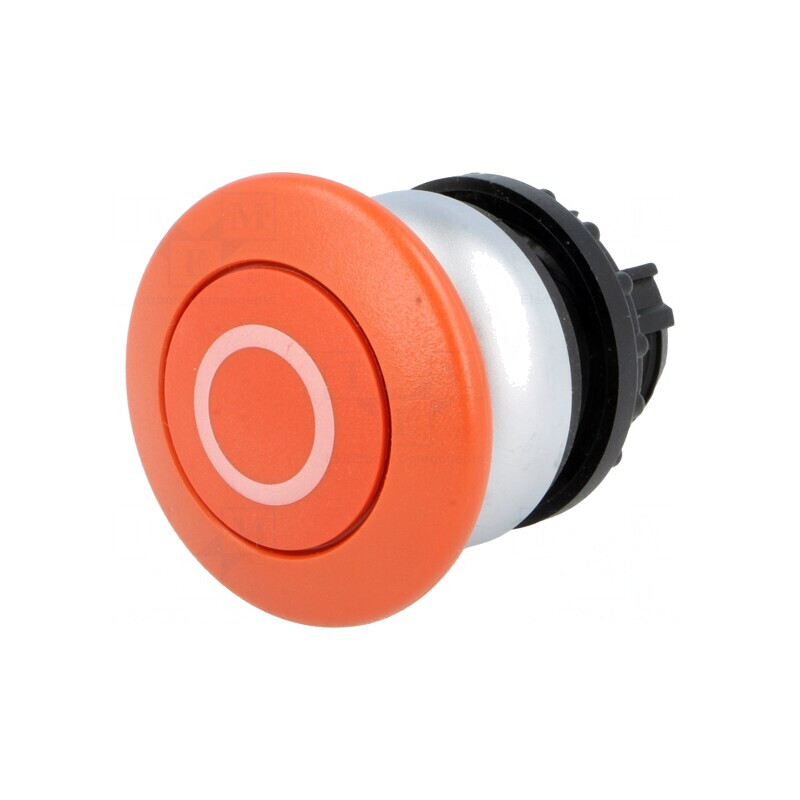 Comutator apăsare 22mm roșu 2 poziții stabilizate | Electronic-mag.ro | Componente Electronice