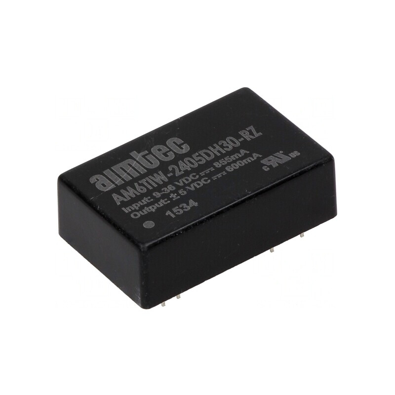 Convertor DC/DC 6W 9-36V la 5V/-5V DIP24 | Electronic-mag.ro | Componente Electronice Convertor DC/DC 6W 9-36V la 5V/-5V DIP24 | Electronic-mag.ro | Componente Electronice