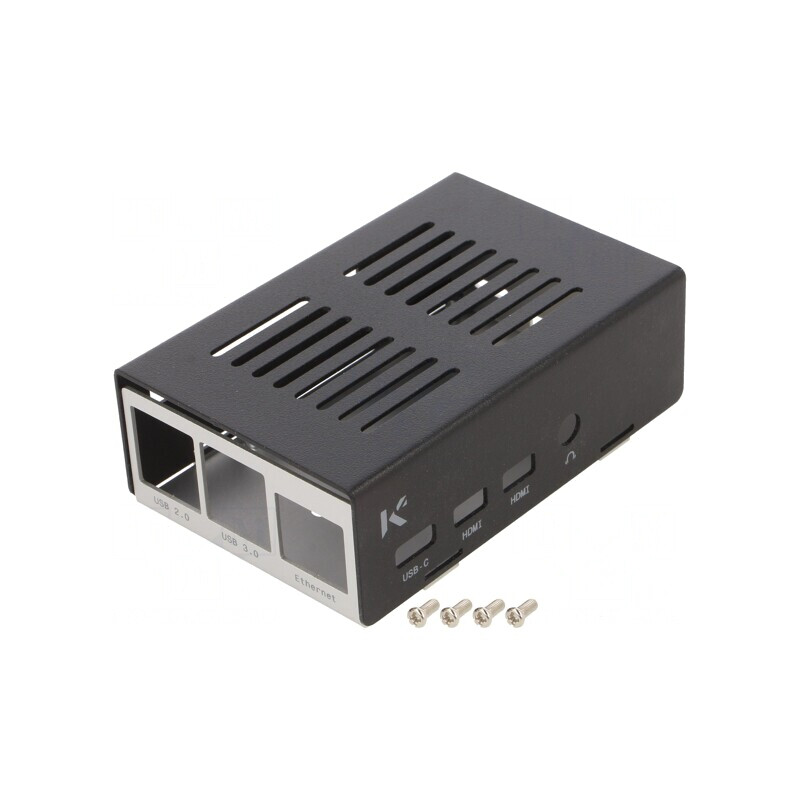 Carcasă Aluminiu Oțel pentru RPI-4B 4G/8G | Electronic-mag.ro | Componente Electronice Carcasă Aluminiu Oțel pentru RPI-4B 4G/8G | Electronic-mag.ro | Componente Electronice