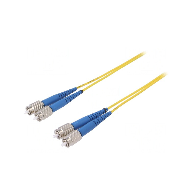 Patch Cord cu Fibră FC/UPC 1m Galben | Electronic-mag.ro | Componente Electronice