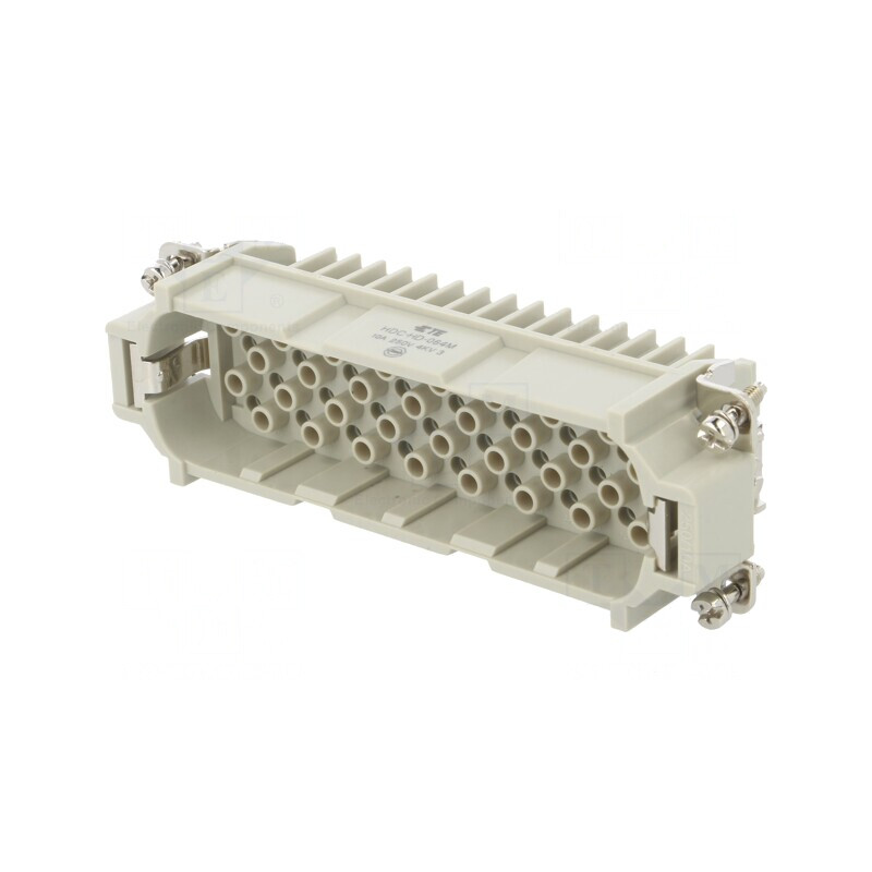 Conector HDC tată 64 pini 8 PE fără contacte | Electronic-mag.ro | Componente Electronice