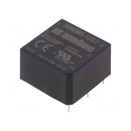 Convertor AC/DC 5W 12V | Electronic-mag.ro | Componente Electronice