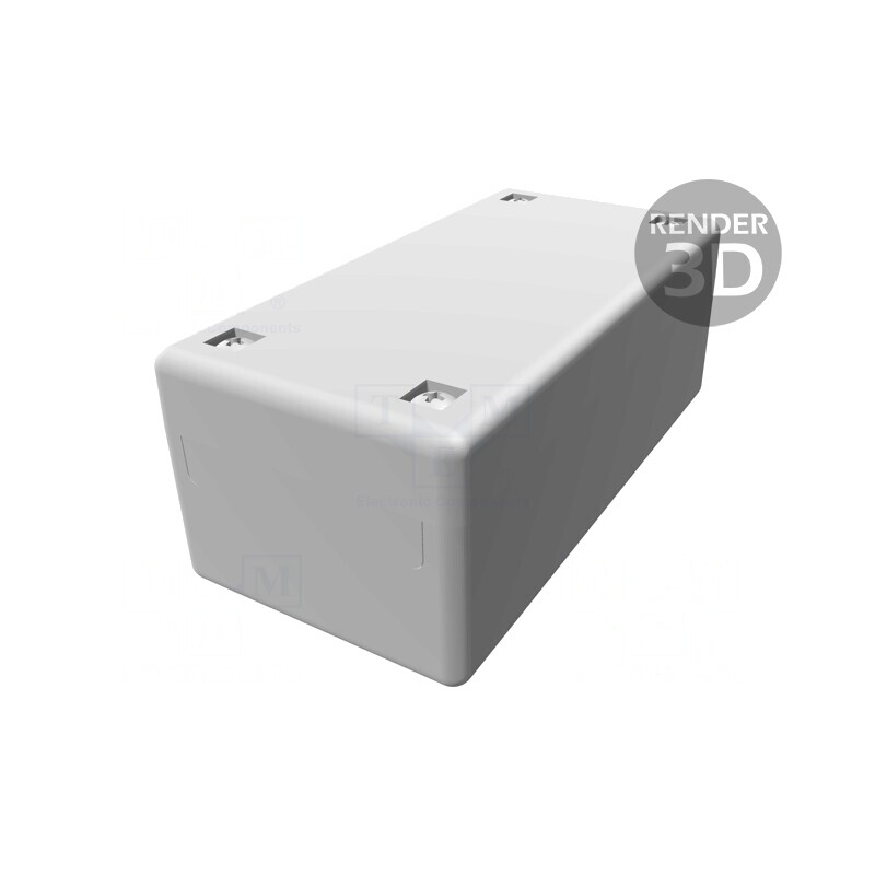 Carcasă Universală 50x100x40mm cu Bucşă din Alamă | Electronic-mag.ro | Componente Electronice
