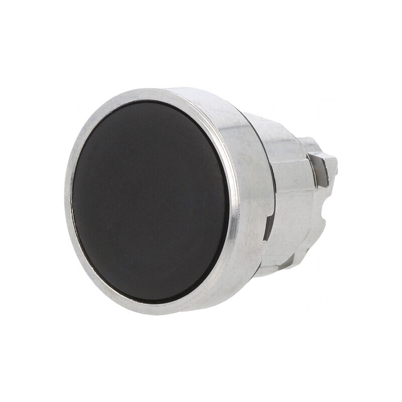 Comutator 22mm Negru cu Apăsare | Electronic-mag.ro | Componente Electronice