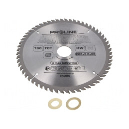 Disc ferăstrău circular 200mm 60 dinți călit | Electronic-mag.ro | Componente Electronice