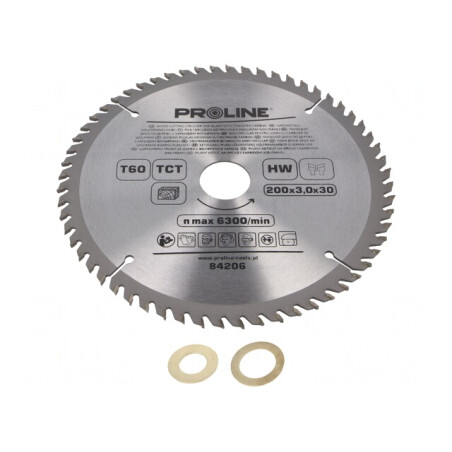 Disc ferăstrău circular 200mm 60 dinți călit | Electronic-mag.ro | Componente Electronice