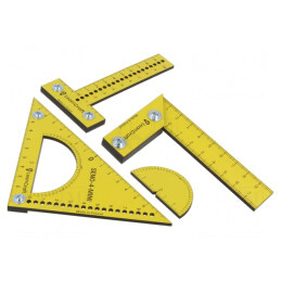 Kit de Testare cu Echer și Unghiuri ZESTAW-ASANO | Electronic-mag.ro | Componente Electronice