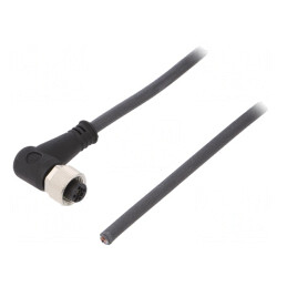 Cablu Conectare M12 Unghi 5m 125VAC 4A PUR | Electronic-mag.ro | Componente Electronice