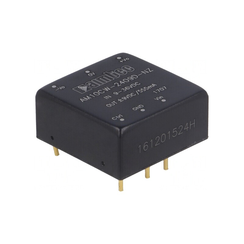 Convertor DC/DC 10W 9-36V la 9V și -9V | Electronic-mag.ro | Componente Electronice