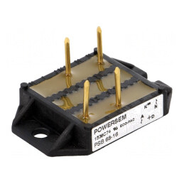Punte Redresoare Monofazată 1,6kV 68A 480A THT | Electronic-mag.ro | Componente Electronice