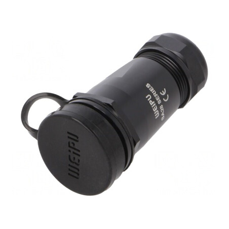 Mufă SA28 Mamă 10 PIN IP67 Lipire Cablu 500V | Electronic-mag.ro | Componente Electronice