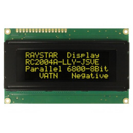 Afişaj LCD Alfanumeric 20x4 VA Negative 98x60x13.6mm LED | Electronic-mag.ro | Componente Electronice