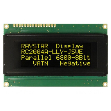 Afişaj LCD Alfanumeric 20x4 VA Negative 98x60x13.6mm LED | Electronic-mag.ro | Componente Electronice