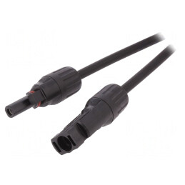 Cablu Solar 10m 4mm2 Mufă Tată-Mamă | Electronic-mag.ro | Componente Electronice