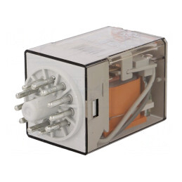 Releu Electromagnetic 3PDT 230VAC 10A | Electronic-mag.ro | Componente Electronice
