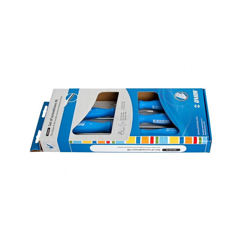Kit Șurubelnițe Plate NI - 5 Bucăți | Electronic-mag.ro | Componente Electronice