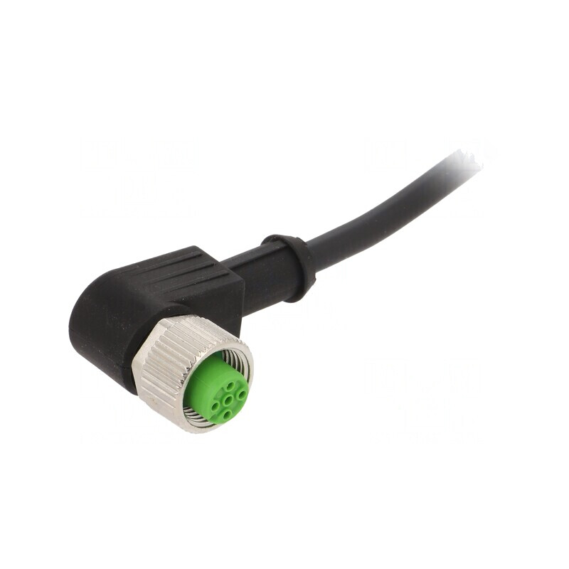 Cablu de Conectare M12 4 Pini Unghi 10m PVC 30VAC 4A | Electronic-mag.ro | Componente Electronice Cablu de Conectare M12 4 Pini Unghi 10m PVC 30VAC 4A | Electronic-mag.ro | Componente Electronice