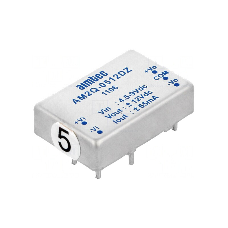 Convertor DC/DC 2W 4.5-9V la 12V/-12V | Electronic-mag.ro | Componente Electronice
