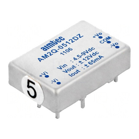 Convertor DC/DC 2W 4.5-9V la 12V/-12V | Electronic-mag.ro | Componente Electronice