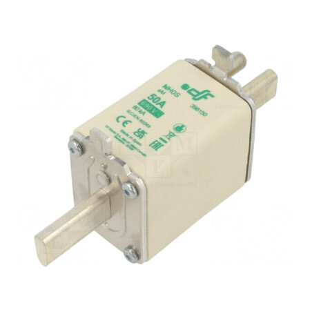 Siguranță NH0S 50A 690VAC | Electronic-mag.ro | Componente Electronice