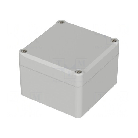 Carcasă universală gri IP65 80x82x57mm EUROMAS II | Electronic-mag.ro | Componente Electronice