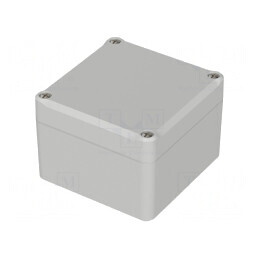 Carcasă universală gri IP65 80x82x57mm EUROMAS II | Electronic-mag.ro | Componente Electronice