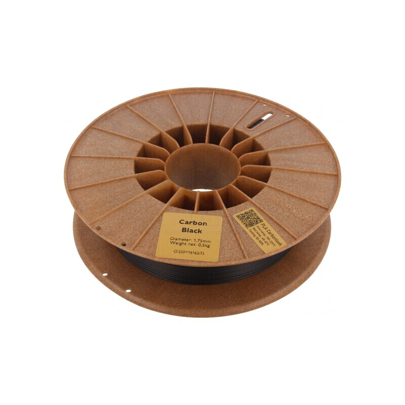 Filament PLA CarbonLook 1.75mm Negru 500g | Electronic-mag.ro | Componente Electronice Filament PLA CarbonLook 1.75mm Negru 500g | Electronic-mag.ro | Componente Electronice