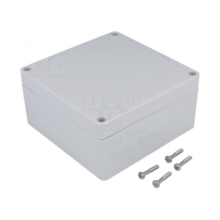 Carcasă universală ABS gri 120x120x60mm | Electronic-mag.ro | Componente Electronice