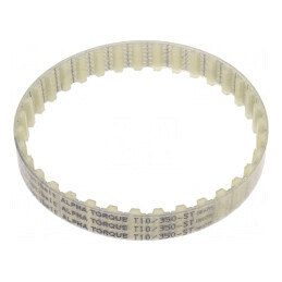 Curea dințată T10 16mm 350mm 35 dinți | Electronic-mag.ro | Componente Electronice