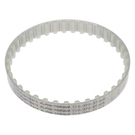 Curea dințată T10 16mm 370mm 37 dinți | Electronic-mag.ro | Componente Electronice