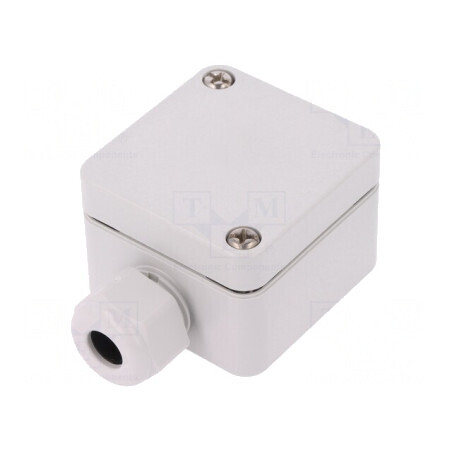 Cutie de conexiuni policarbonat 50x52x35mm | Electronic-mag.ro | Componente Electronice