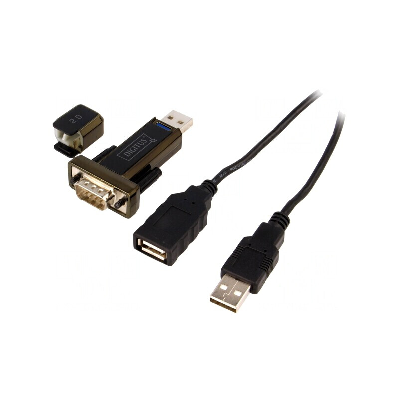 Convertor USB la RS232 cu chipset FTDI/FT232RL, 0.8m USB 2.0
