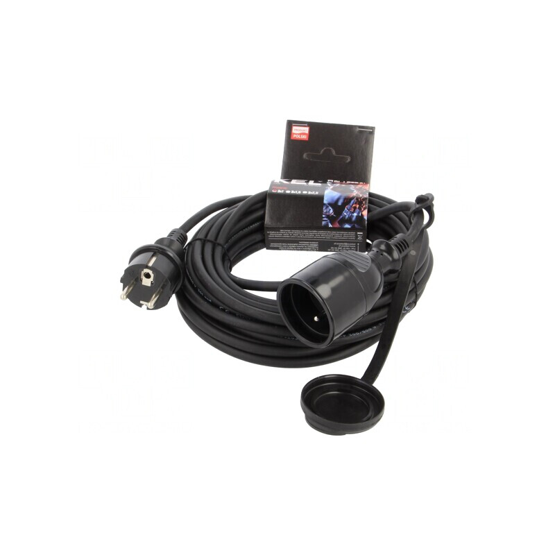 Prelungitor electric negru 10m 3x1mm2 10A | Electronic-mag.ro | Componente Electronice Prelungitor electric negru 10m 3x1mm2 10A | Electronic-mag.ro | Componente Electronice