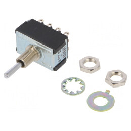 Comutator Basculant 4PDT ON-OFF-ON 6A 125VAC 6VDC | Electronic-mag.ro | Componente Electronice