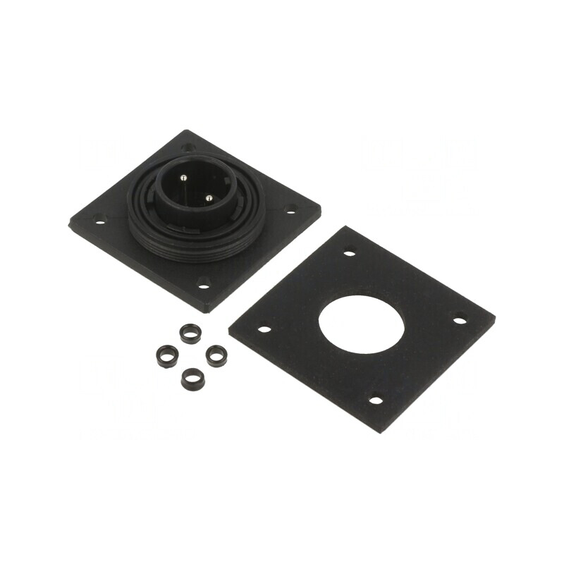 Conector Circular Soclu Tată 2 PIN Buccaneer IP68 | Electronic-mag.ro | Componente Electronice