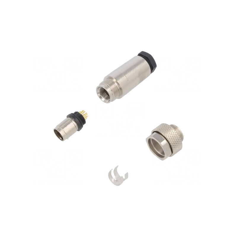 Conector M9 Mufă Tată Aurit 7 PIN IP67 125V | Electronic-mag.ro | Componente Electronice Conector M9 Mufă Tată Aurit 7 PIN IP67 125V | Electronic-mag.ro | Componente Electronice