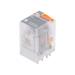 Releu Electromagnetic 4PDT 24VAC 6A | Electronic-mag.ro | Componente Electronice