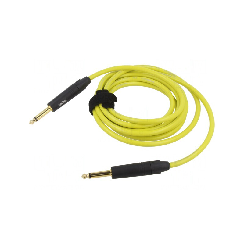 Cablu Audio Jack 6,3mm 3m Galben | Electronic-mag.ro | Componente Electronice