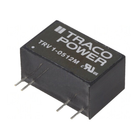 Convertor DC/DC 1W 5V la 12V 83mA SIP9 | Electronic-mag.ro | Componente Electronice