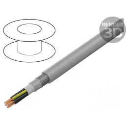 Cablu de Control ÖLFLEX FD 855 CP 12G1mm2 Gri