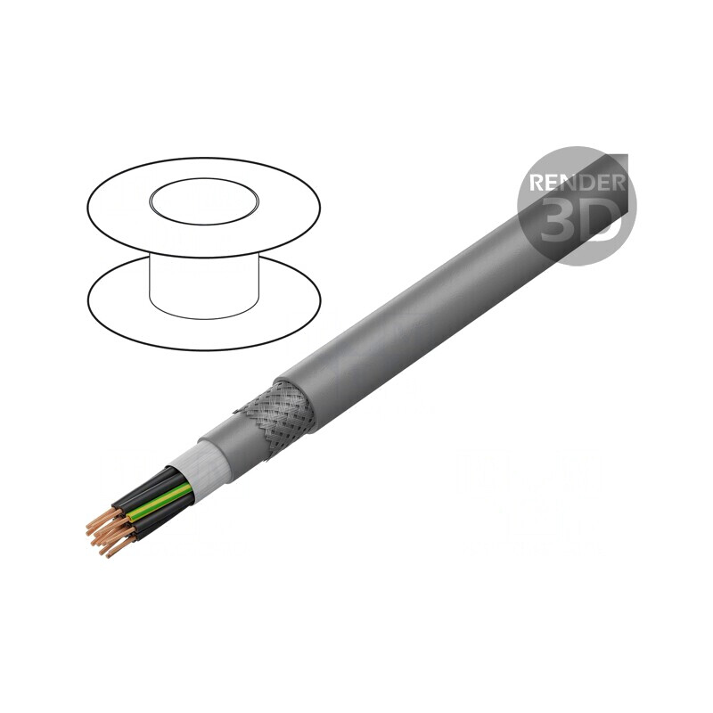 Cablu de Control ÖLFLEX FD CLASSIC 810 CP 12x1.5mm² | Electronic-mag.ro | Componente Electronice Cablu de Control ÖLFLEX FD CLASSIC 810 CP 12x1.5mm² | Electronic-mag.ro | Componente Electronice