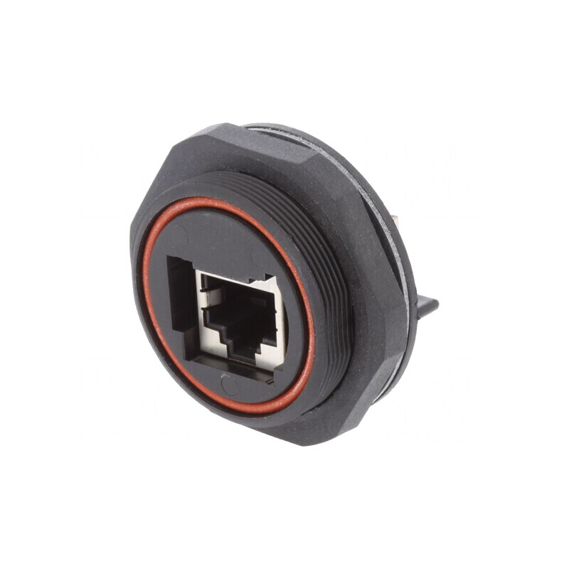 Soclu RJ45 Buccaneer Ethernet 8 pini aurit | Electronic-mag.ro | Componente Electronice