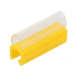 Markere PVC galben 3-4mm -30÷60°C | Electronic-mag.ro | Componente Electronice