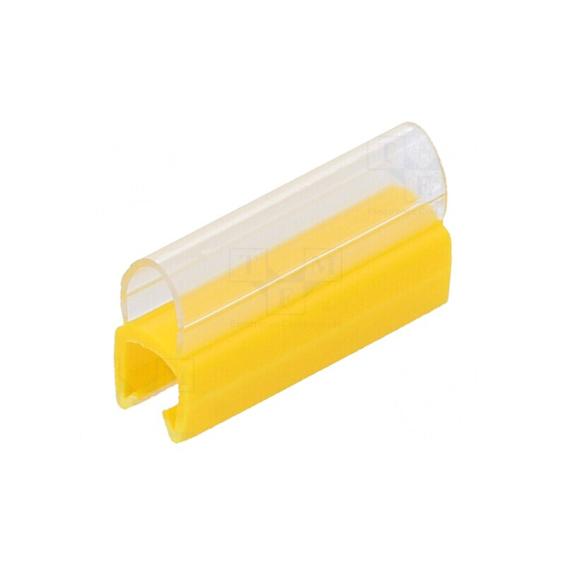 Markere PVC galben 3-4mm -30÷60°C | Electronic-mag.ro | Componente Electronice