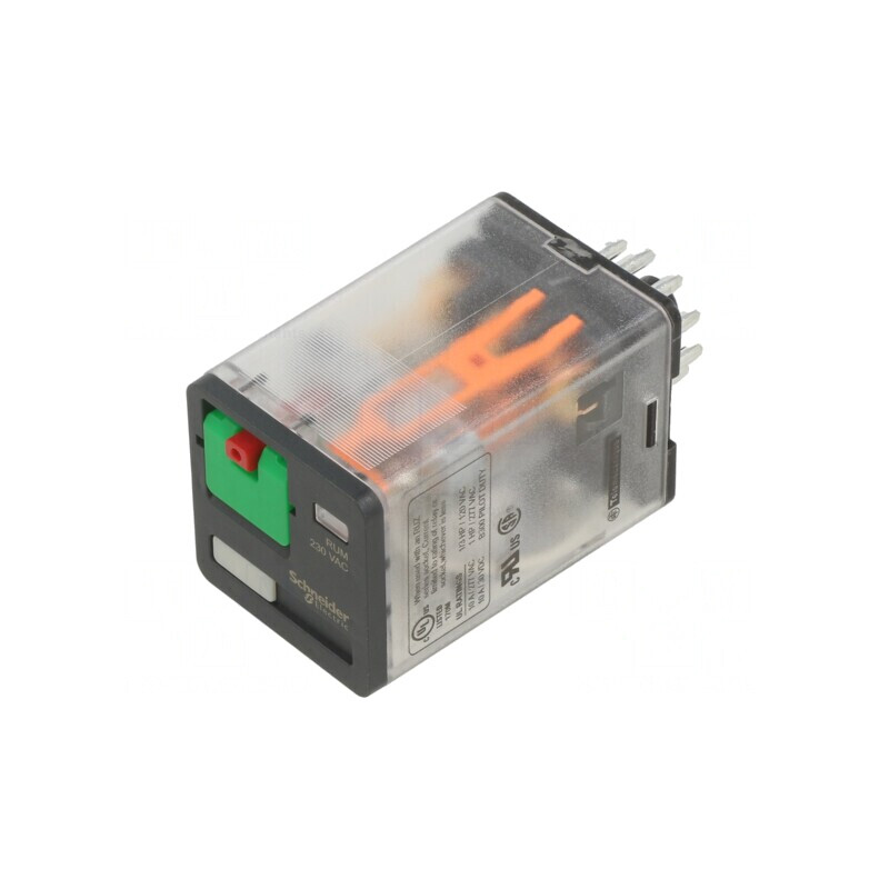 Releu electromagnetic 3PDT, 230VAC, 10A | Electronic-mag.ro | Componente Electronice