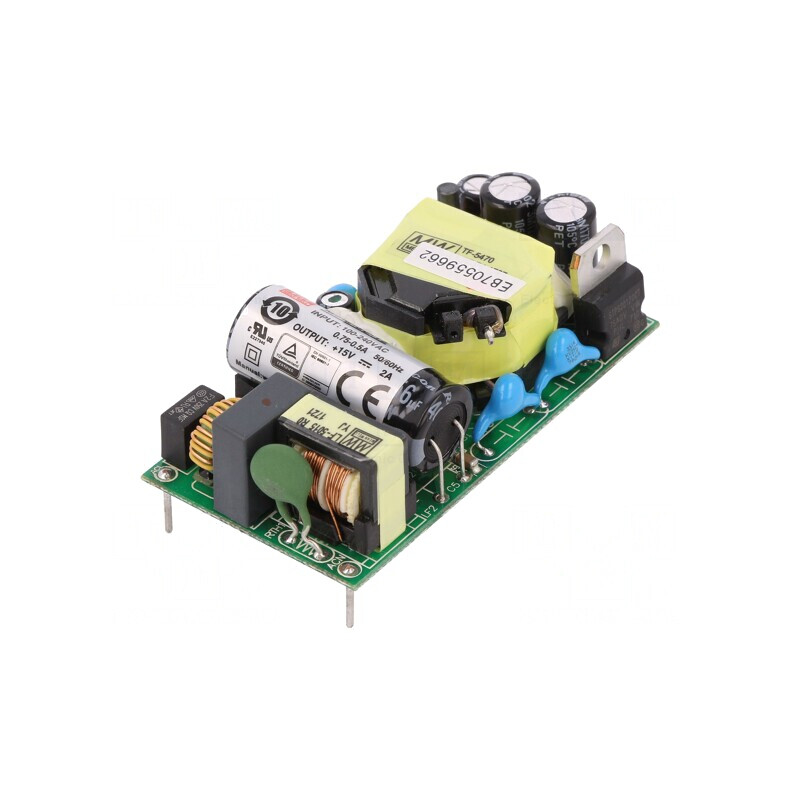 Convertor AC/DC 30W 15V 2A PCB | Electronic-mag.ro | Componente Electronice